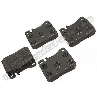 Fren Balatası W126 Ön 260>560